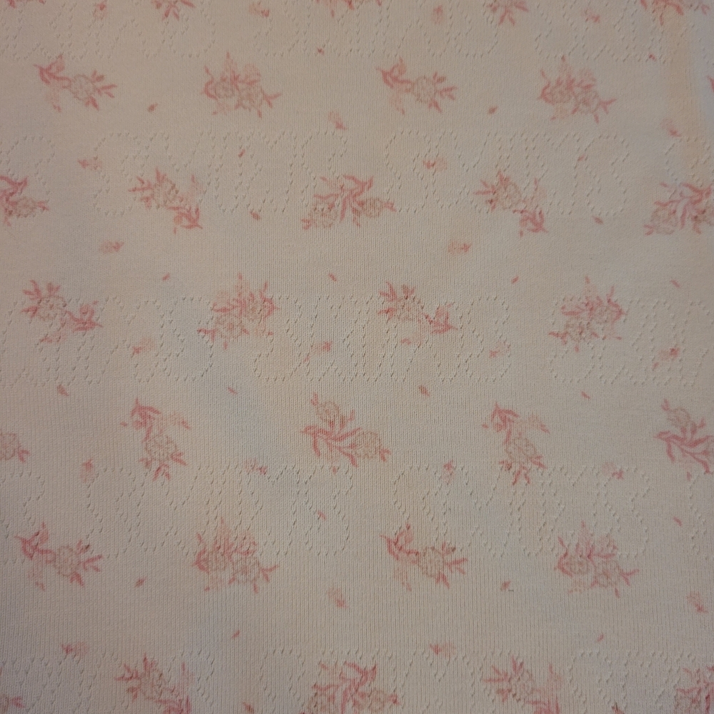 SKIMS Pink Floral Long Sleeve Shorts PJ Set - Picture 5 of 6